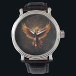 Fiery Phoenix Cushion Watch<br><div class="desc">Fiery Phoenix</div>