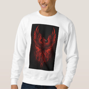 🔥 Fiery Phoenix Rising Artwork  Sweatshirt