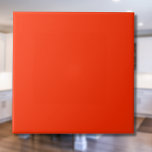 Fiery Red Solid Colour | Classic | Elegant Ceramic Tile<br><div class="desc">Fiery Red Solid Colour | Classic | Elegant | Trendy | Stylish | Gift</div>
