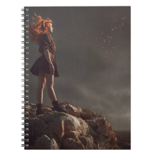 Fiery Redhead Stormwatch Fantasy Notebook