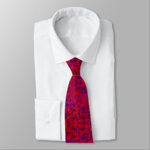 Fiery Ruby Speckle Tie