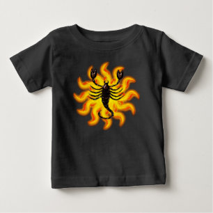 Fiery Scorpio Baby T-Shirt