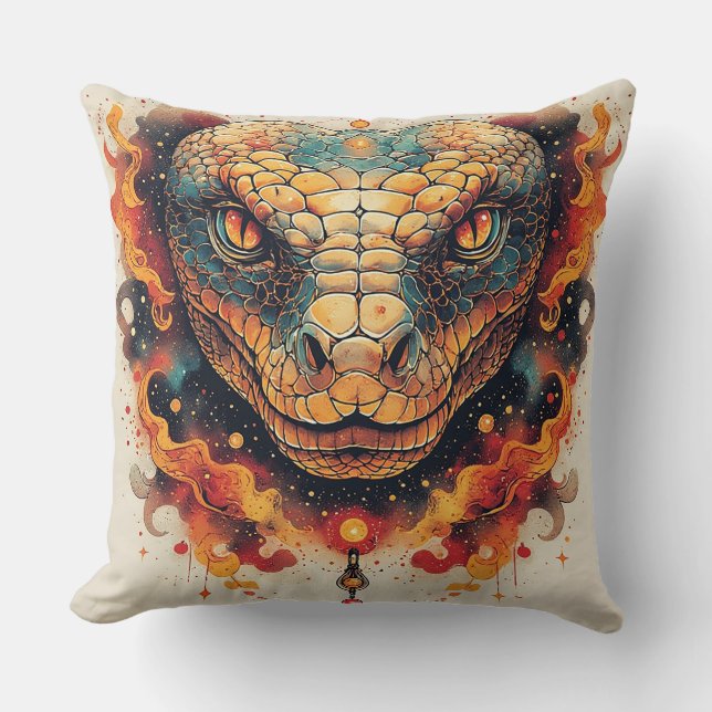 Fiery Serpent with Dynamic Energy Cushion (Front)