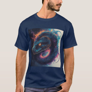 Fiery Serpent with Dynamic Energy T-Shirt