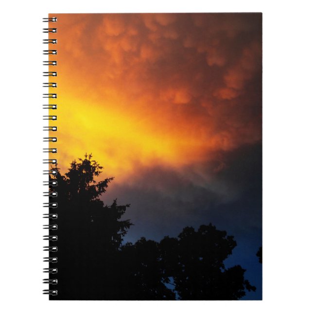 Fiery Sky Notebook (Front)