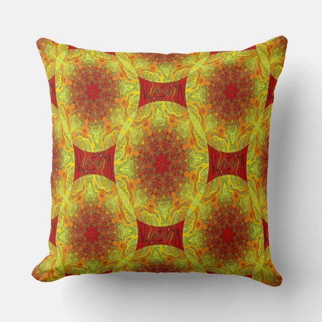 Fiery Stars..... Cushion (Front)