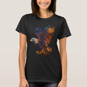 Fiery Steller's Sea-eagle Graphic Tee for Men Wome