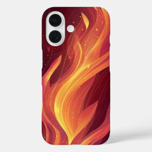 Fiery Streaks Flame Phone Case