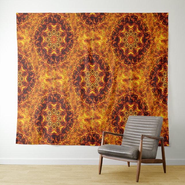 Fiery Suns..... Tapestry (In Situ (Horizontal))