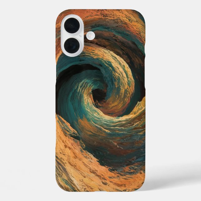 Fiery Swirl of Chaos Case-Mate iPhone Case (Back)