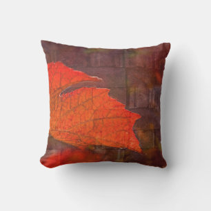 Fiery Wall Outdoor Cushion