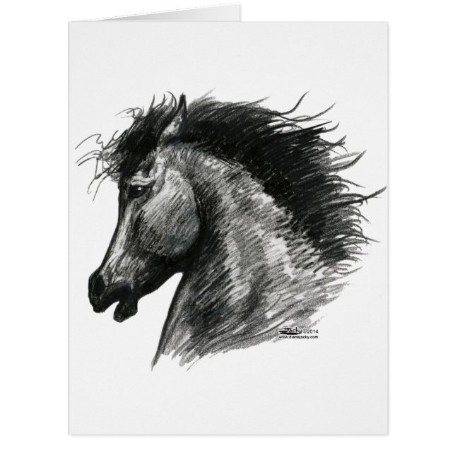 Fiery Wild Horse (Front)