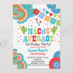 Fiesta 21st Birthday Invitation Nacho Average 21st<br><div class="desc">Birthday Fiesta Invitation. 
All designs are © PIXEL PERFECTION PARTY LTD</div>