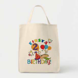 Fiesta 2nd Birthday T shirts and Gifts Tote Bag