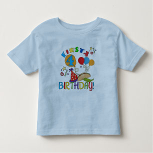 Fiesta 4th Birthday T-shirts and Gifts