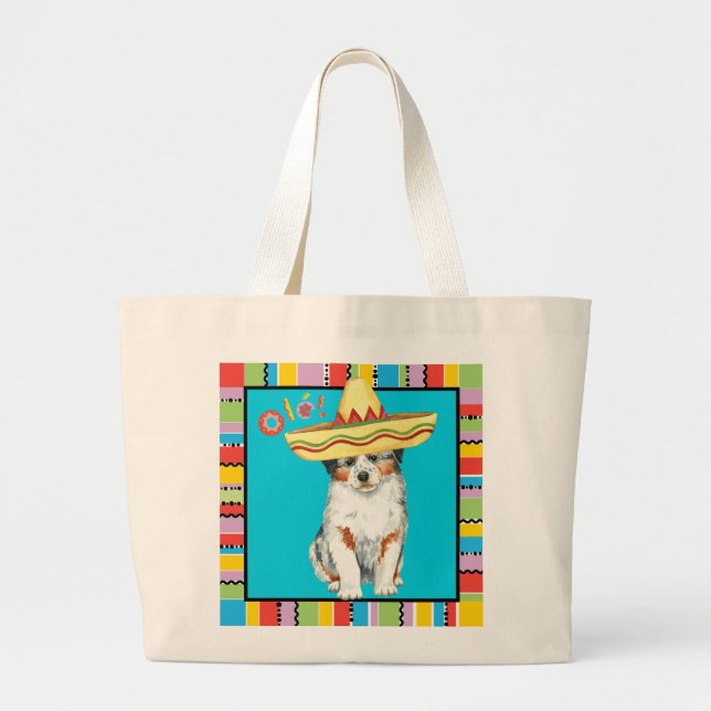 Fiesta Aussie Large Tote Bag (Front)
