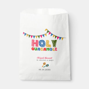 Fiesta Baby Shower Holy Guacamole Colourful Fun Favour Bag