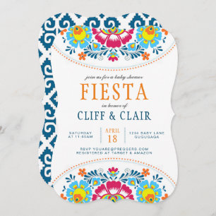Fiesta Baby Shower Invitation