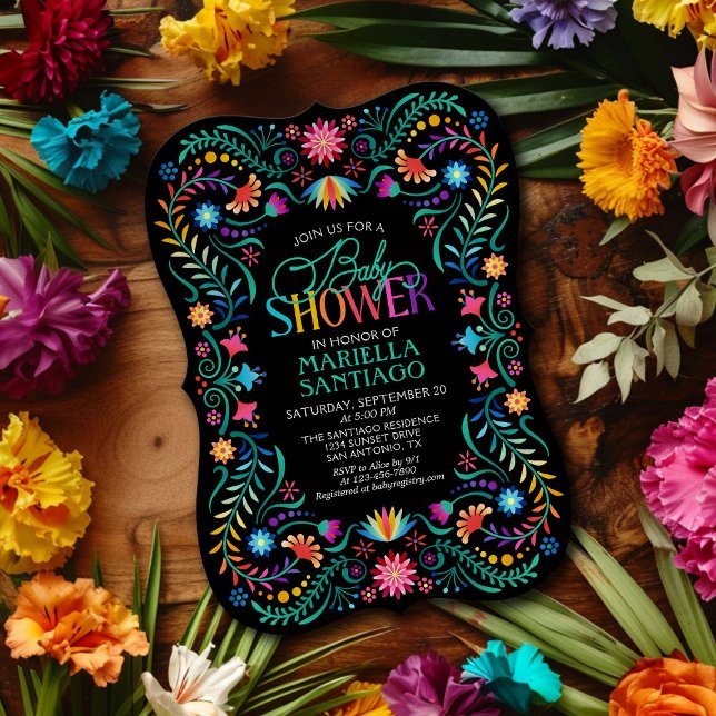 Fiesta Baby Shower Invitation (Creator Uploaded)