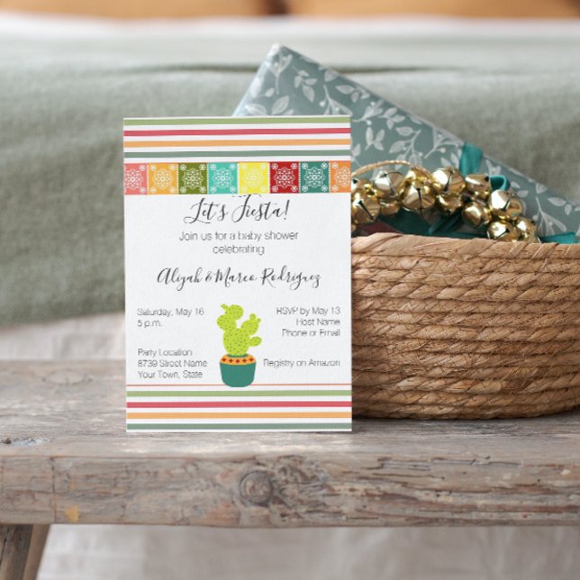Fiesta Baby Shower Invitation (Creator Uploaded)