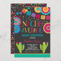 Fiesta Baby Shower Invitation Nacho Average Shower
