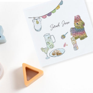 Fiesta Baby Shower  Napkin