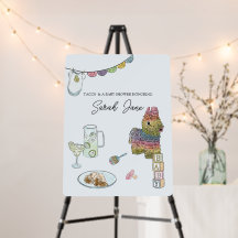 Fiesta Baby Shower Welcome 