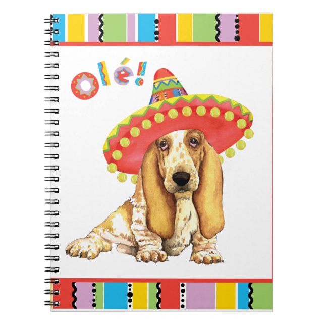 Fiesta Basset Notebook (Front)