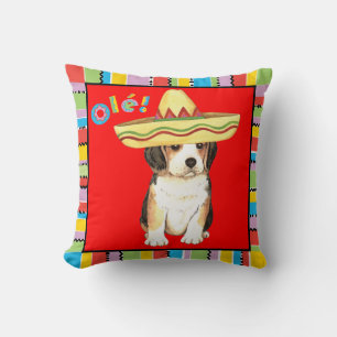 Fiesta Beagle Cushion
