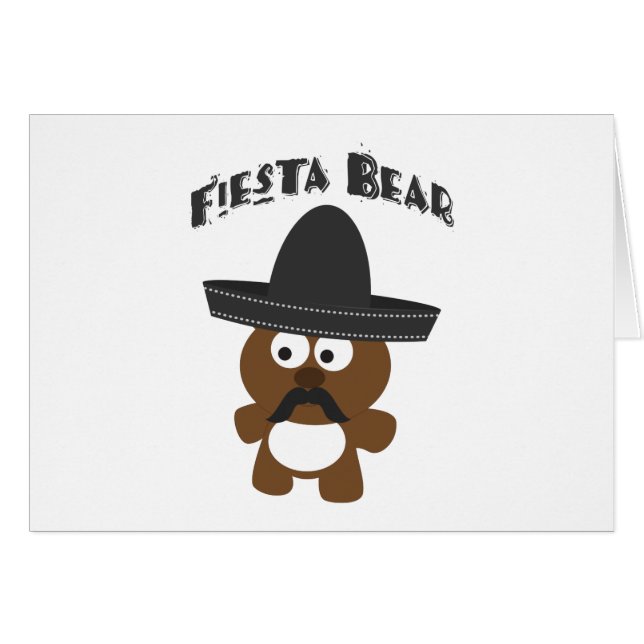 Fiesta Bear (Front Horizontal)