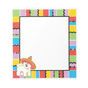 Fiesta Bichon Notepad