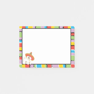 Fiesta Bichon Post-it Notes