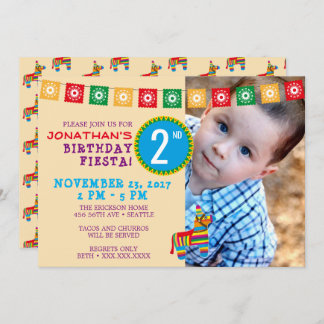 FIESTA BIRTHDAY INVITATION