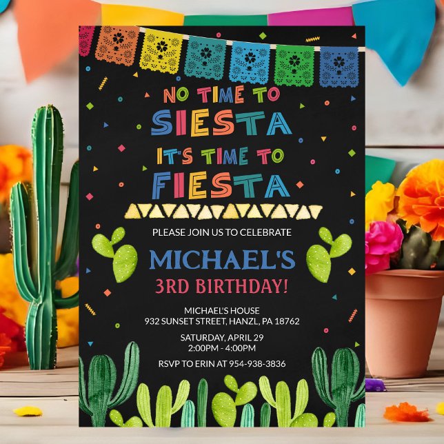 Fiesta Birthday Invitation (Creator Uploaded)