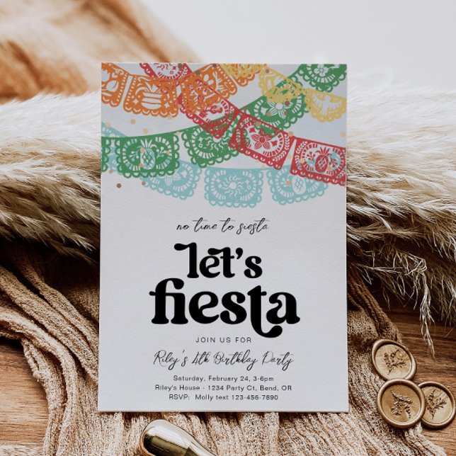 Fiesta Birthday Invitation (Creator Uploaded)