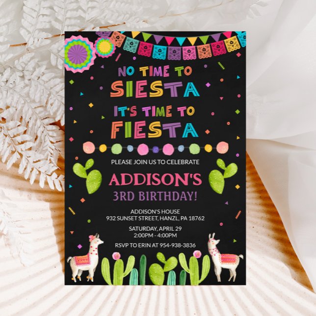 Fiesta Birthday Invitation (Creator Uploaded)