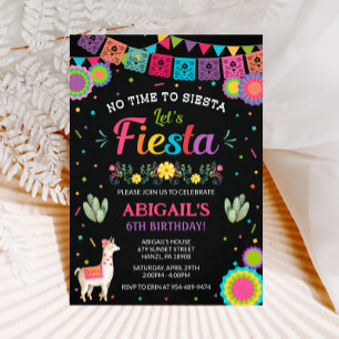 Fiesta Birthday Invitation
