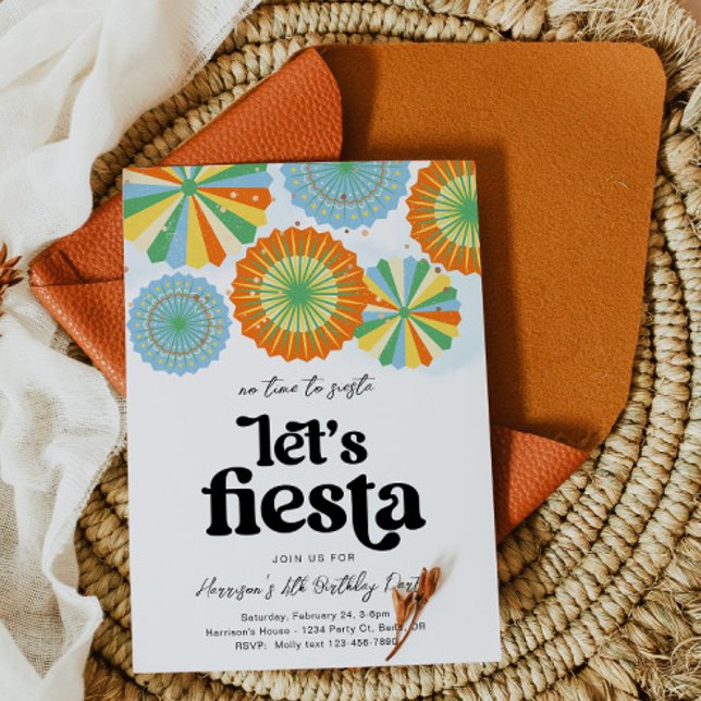 Fiesta Birthday Invitation (Creator Uploaded)