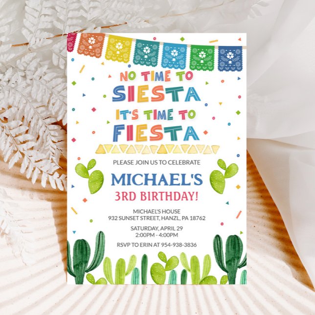 Fiesta Birthday Invitation (Creator Uploaded)
