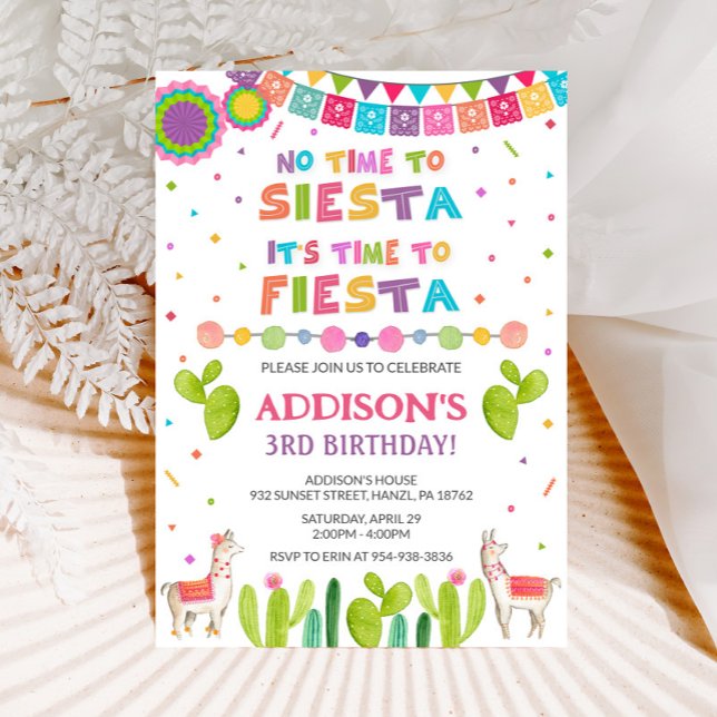 Fiesta Birthday Invitation (Creator Uploaded)