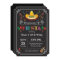 Fiesta Birthday Invitation Chalkboard Mexican