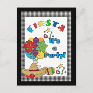 Fiesta Birthday Invitations