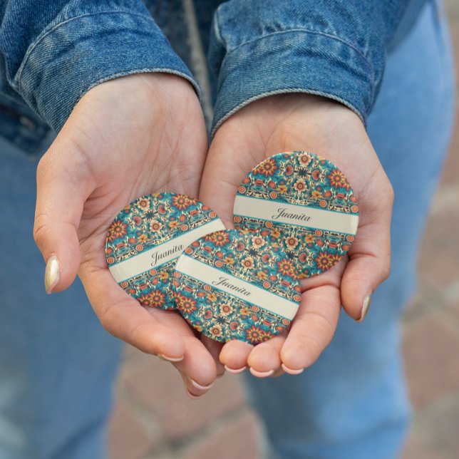 Fiesta Blooms, customisable Bottle Opener (Creator Uploaded)