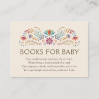 Fiesta Boho Books for Baby Shower