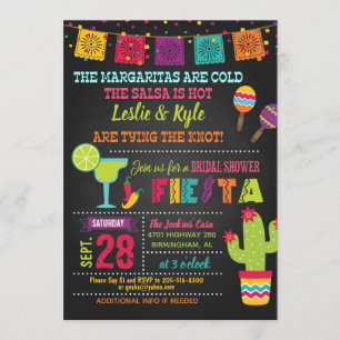 Fiesta Bridal Shower Invitation