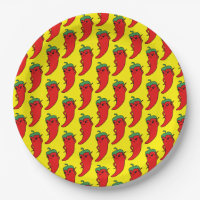 Fiesta Bridal Shower Kawaii Red Hot Pepper Diva