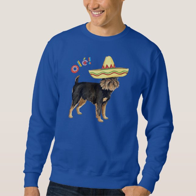 Fiesta Brussels Griffon Sweatshirt (Front)