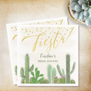 Fiesta Cactus Taco Bout Love Bridal Shower Napkin