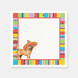 Fiesta Cairn Terrier Napkin