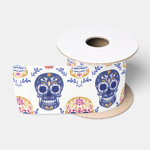  Fiesta Calaveras  Satin Ribbon